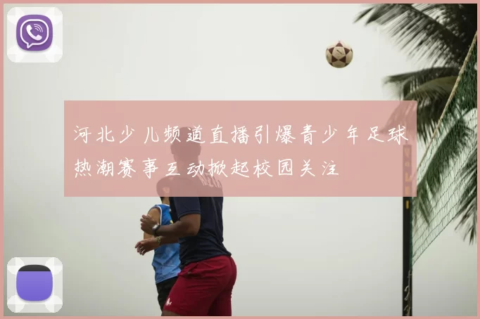 河北少儿频道直播引爆青少年足球热潮赛事互动掀起校园关注